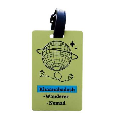 Khanabadosh Luggage Tag (Set of 2)