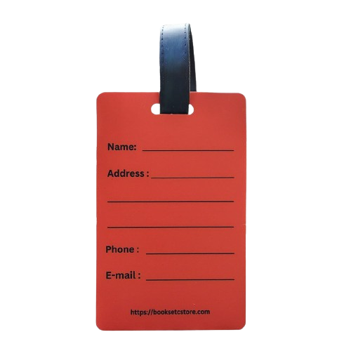 Book Lover Luggage Tag (Set of 2)