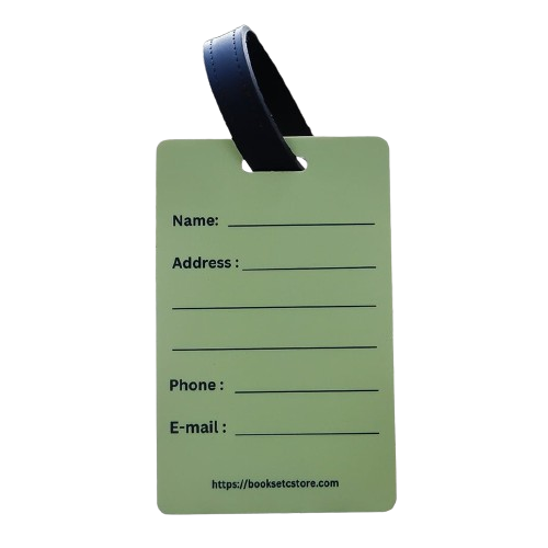Khanabadosh Luggage Tag (Set of 2)