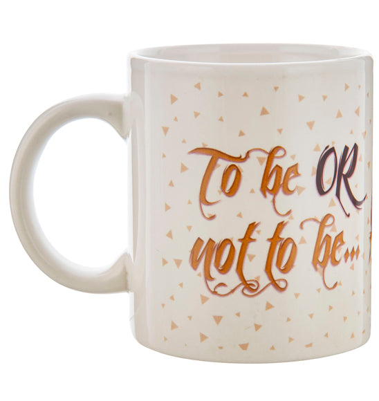 Shakespeare To Be or Not To Be Mug, 11 Ounce