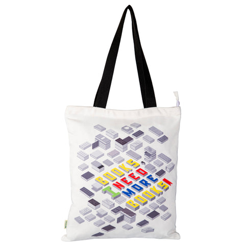 Books I Need More Books Tote Bag