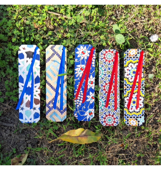Geometric Design Book Marks (Set of 5) Geometric Design Book Marks (Set of 5)