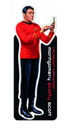 Star trek Bookmark - Lieutenant Scott