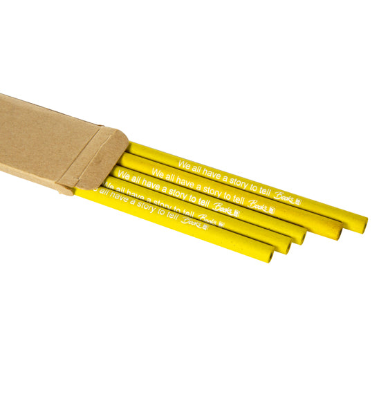We all have a story to tell - Notebook and Pencils Combo Set