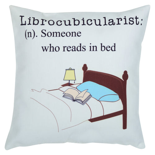 Lubocubicularist & BibliophileCushion Cover set (Pack of 2)