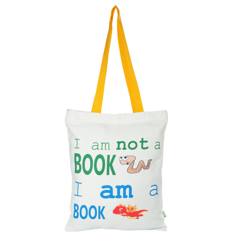 Catch the Reading Bug Tote Bag