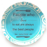 Julia Child Wall Plate