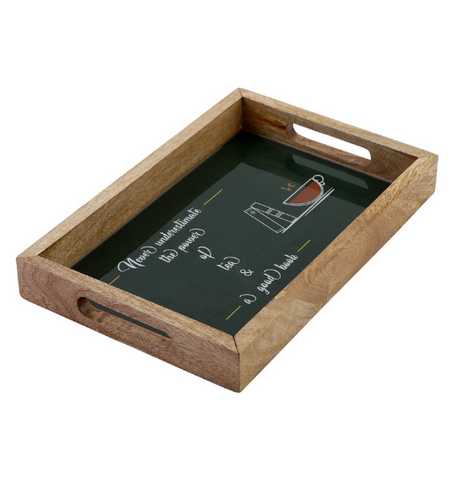 Never underestimate the power Serving Tray Never underestimate the power Serving Tray