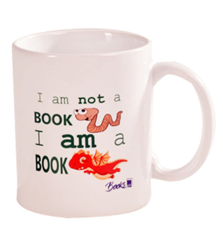 I am not a book worm, I am a book dragon Mug