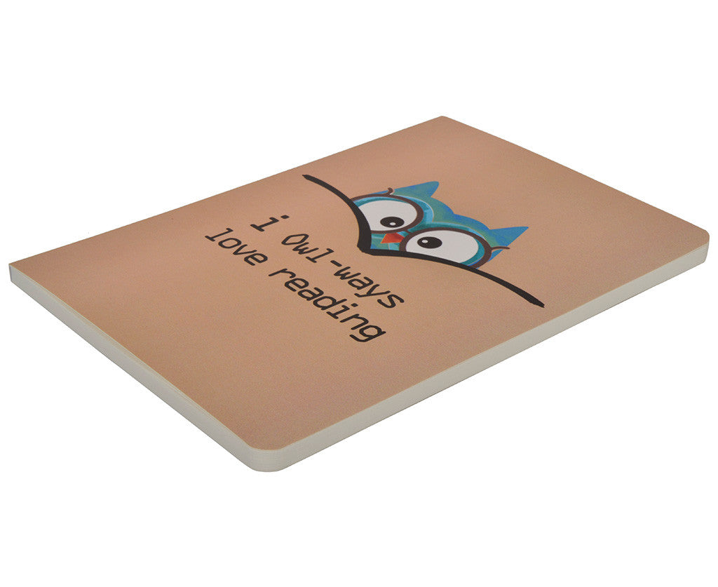 I owl-ways love reading Notebook A5 size