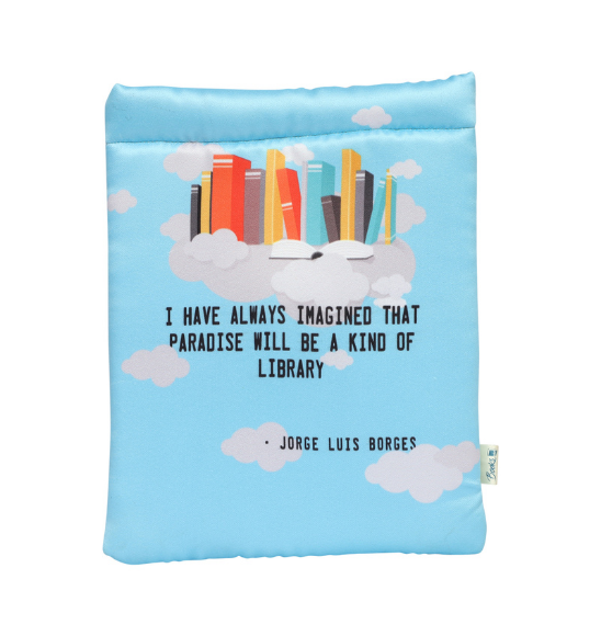 Paradise Library Fabric Book Sleeve, Multicolor