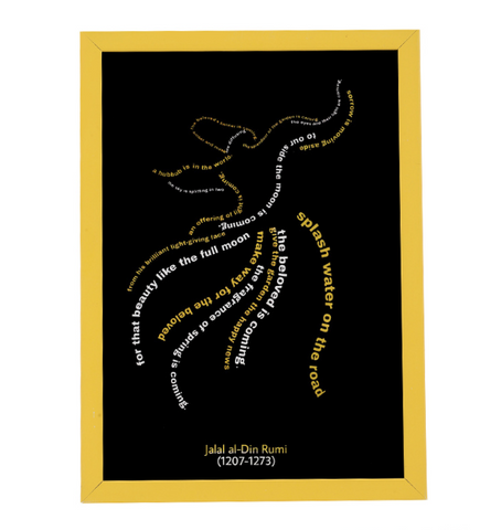 Virgina Woolf 'Books are the Mirrors' Art Print A4 Size