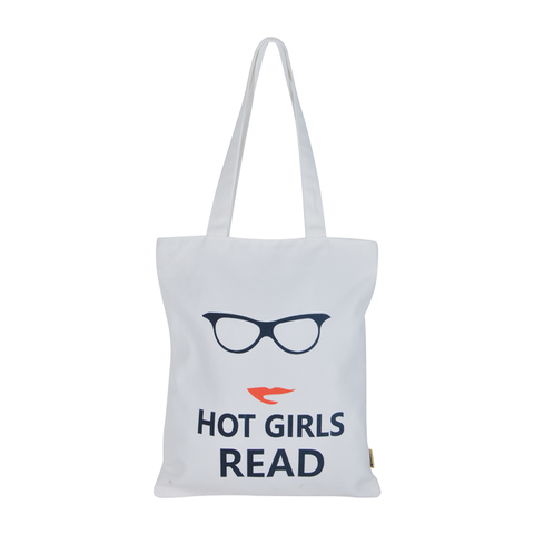 Hot Girls Read Tote Bag