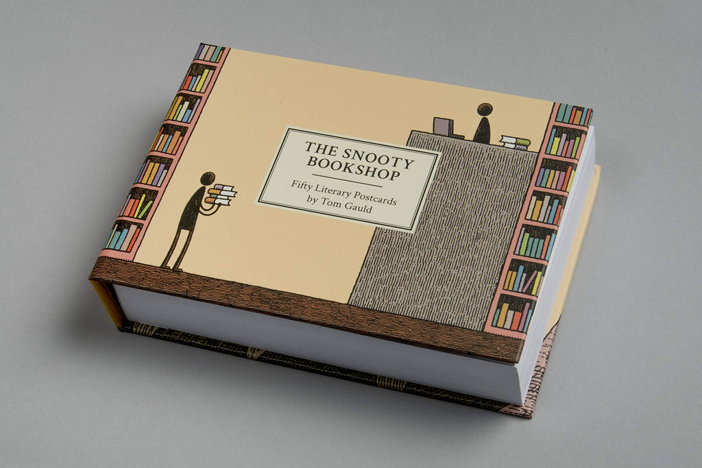 The Snooty Bookshop: Fifty Literary Postcards by Tom Gauld
