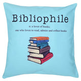 Lubocubicularist & BibliophileCushion Cover set (Pack of 2)