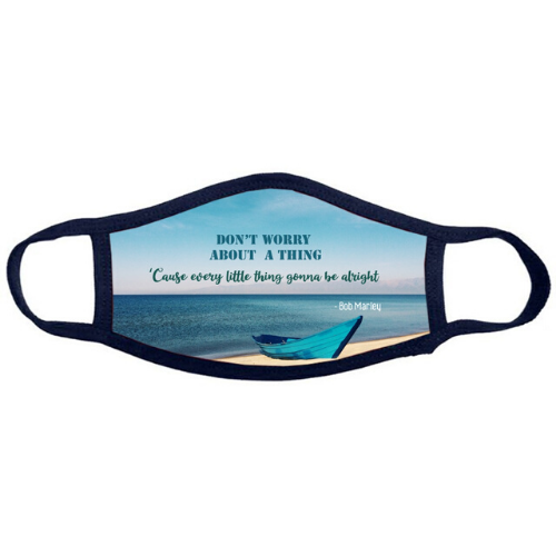 Bob Marley Face Mask (Set of 2)