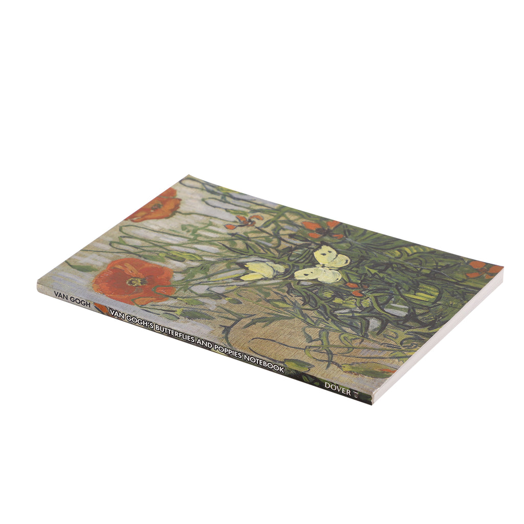 Van Gogh's Butterflies and Poppies Notebook