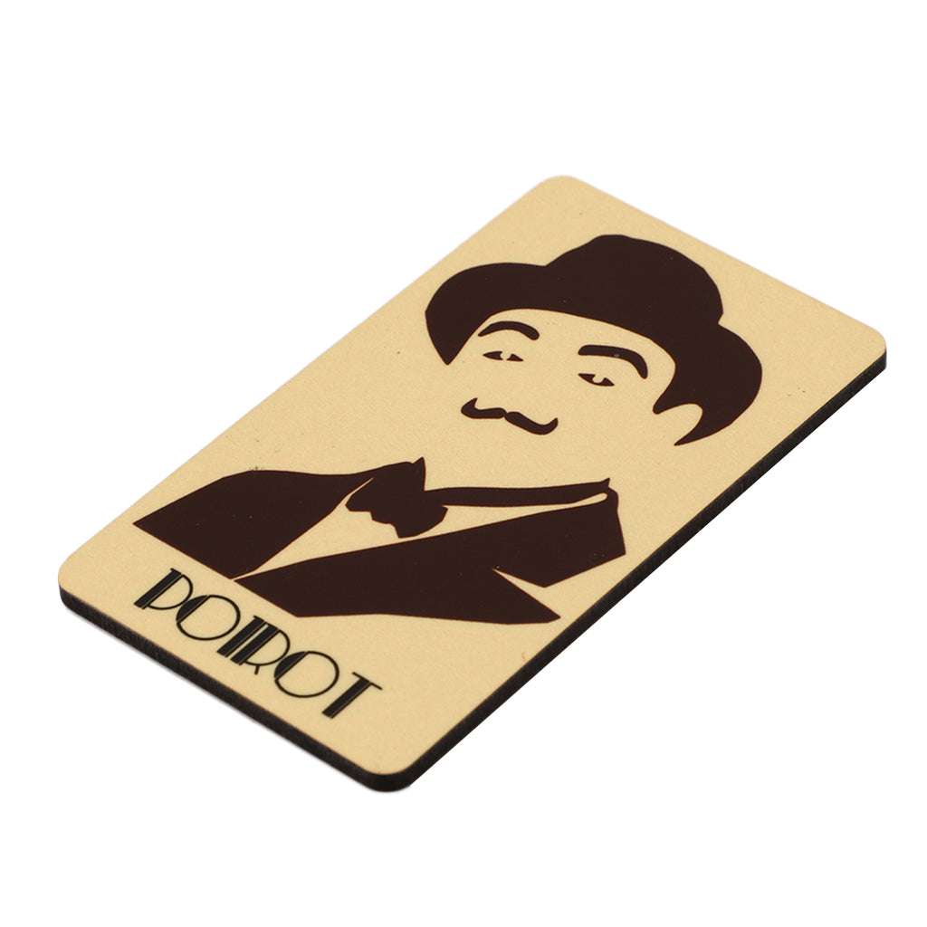 Hercule Poirot Fridge Magnet