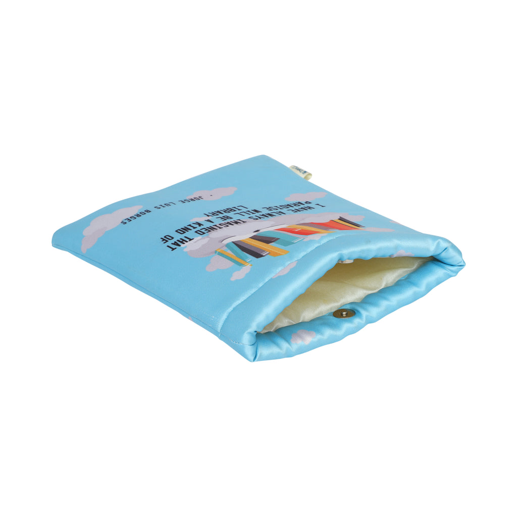 Paradise Library Fabric Book Sleeve, Multicolor