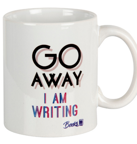 Go away, I am writing  Mug