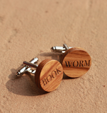 Book Worm Cufflinks