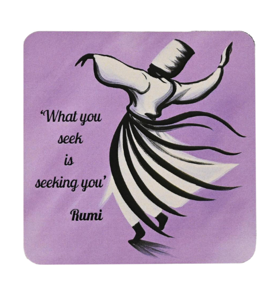 Rumi What you seek Fridge Magnet (Set of 2)