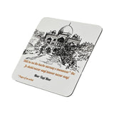 Mir Dilli ke na the kuche fridge magnet