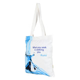 Rumi  What You Seek Tote Bag