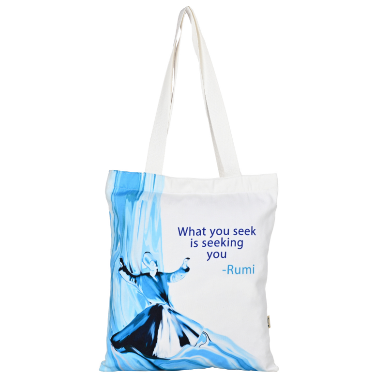 Rumi  What You Seek Tote Bag