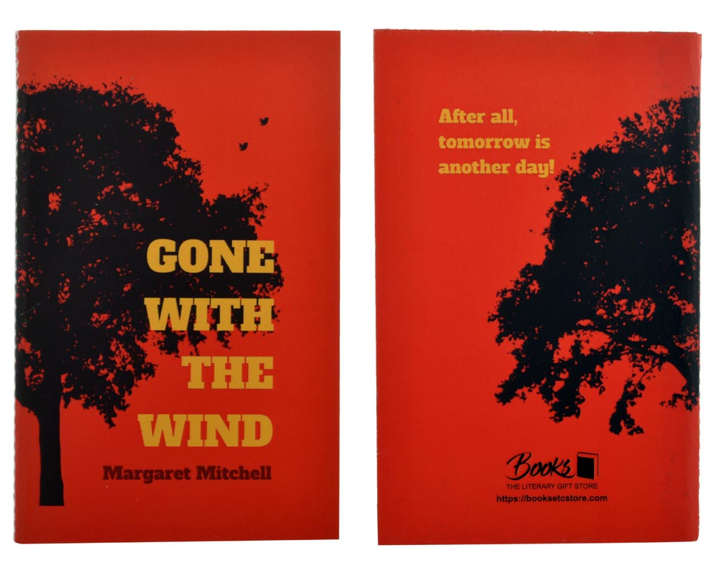 Pocket notebooks set (Pack of 2) Gone with the Wind  & 1984