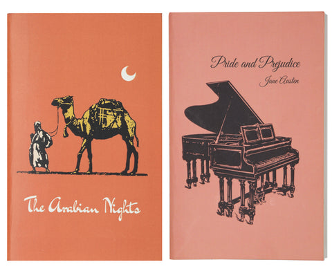 Pocket Notebooks set (Pack of 2) - Pride and Prejudice & The Arabian Nights