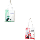 Rumi  Canvas Tote Bags (Set of 2)