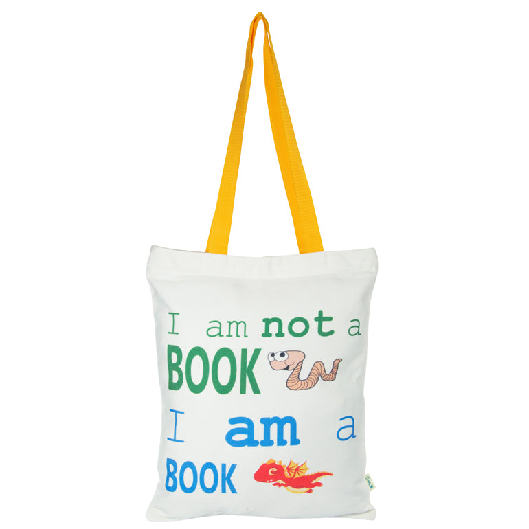 I am not a Book Worm, I am a Book Dragon Tote Bag