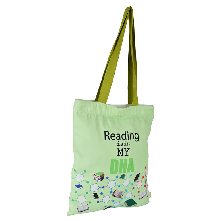 Reading is in my DNA Tote Bag