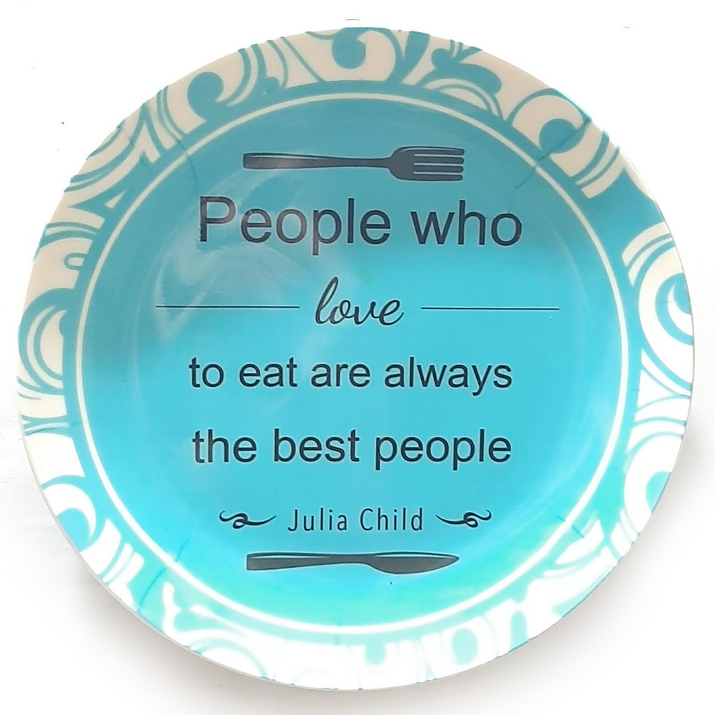 Julia Child Wall Plate