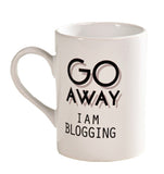 Go away, I am blogging Mug
