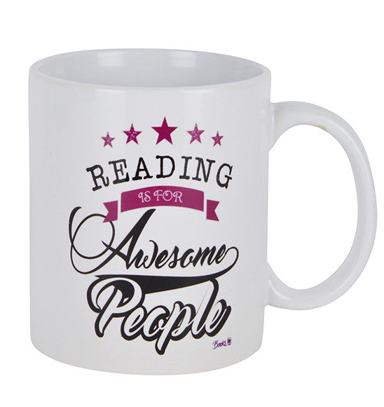 Reading is for awesome people Mug