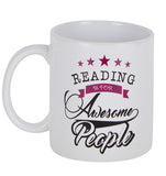 Reading is for awesome people Mug