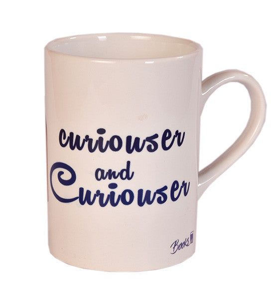 Alice curiouser and curiouser Mug