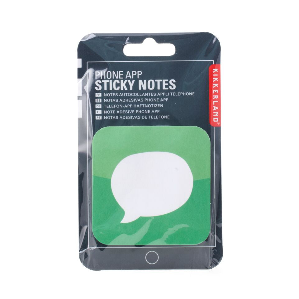 Phone App Stick Notes Messages
