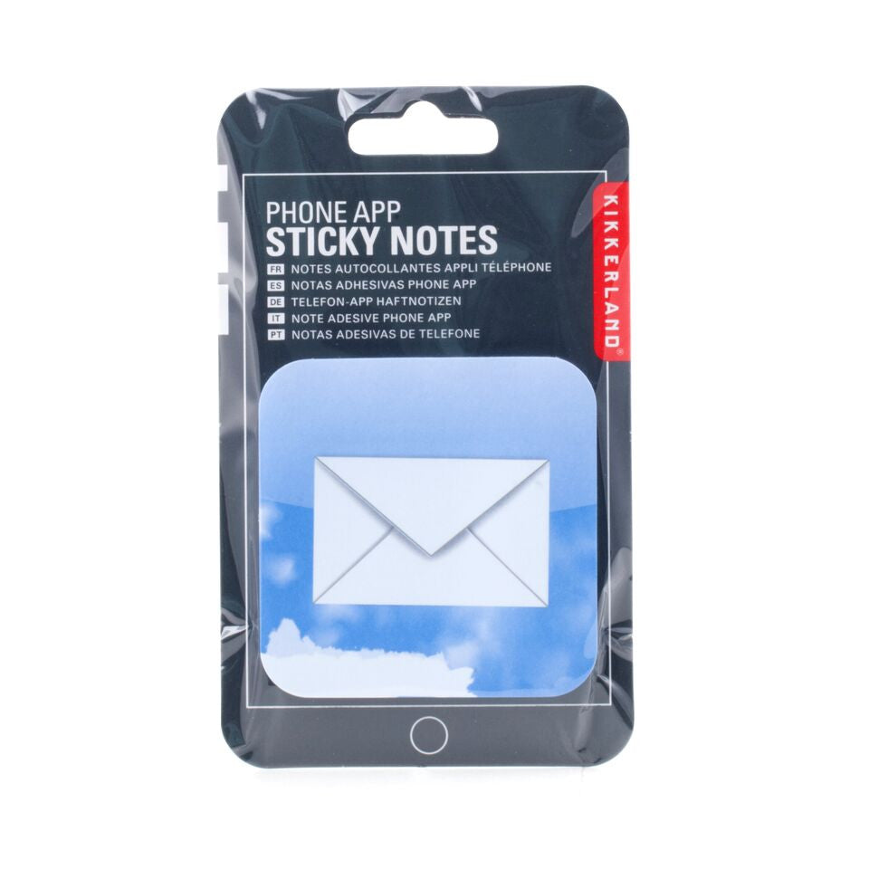 Phone App Sticky Notes Mail
