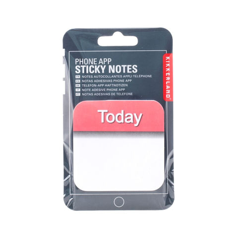 Phone App Sticky Notes Calender