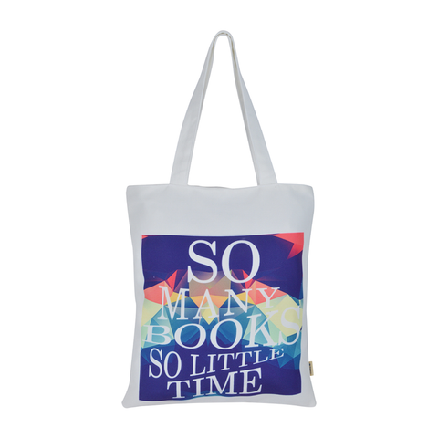 So Many Books, So Little Time Tote Bag