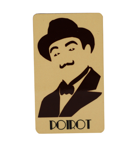 Hercule Poirot Fridge Magnet